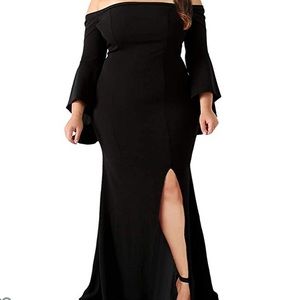 Black Elegant Evening Dress